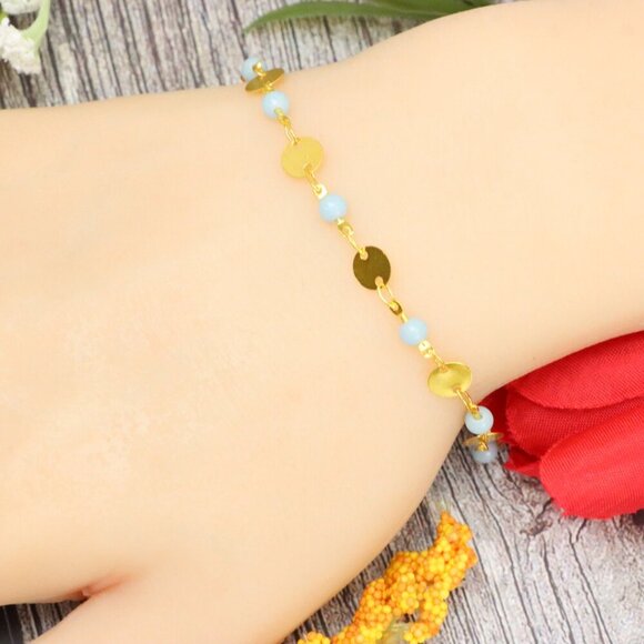 "Trendy Handmade Bracelet – A Stylish Gift for Women & Girls, MAR092013 - Picture 6 of 10